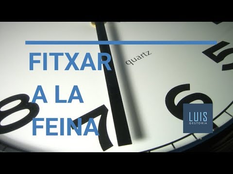 Fitxar a la feina - Tot el que has de saber