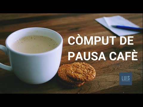 Com computa la pausa cafè en la jornada de traball ☕️