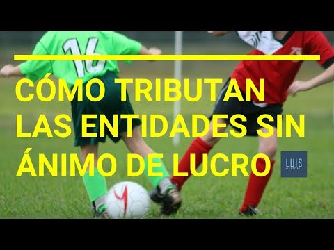 Cómo tributa una entidad sin ánimo de lucro