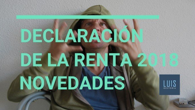 declaración de la renta 2018